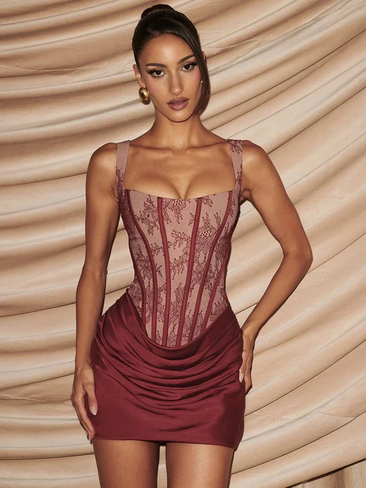 שמלת מיני דגם Vaughn