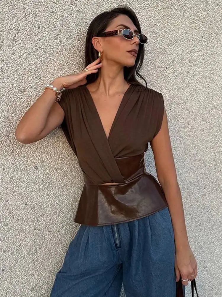 טופ קרופ דגם Monroe